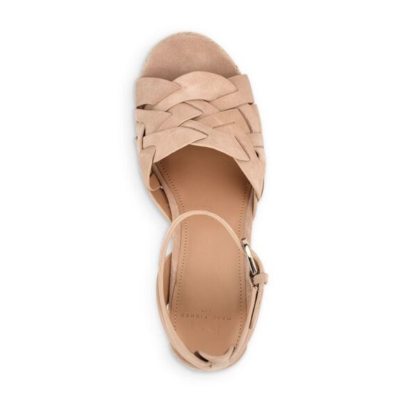 MARC FISHER Womens Light Natural Beige 2" Platform Oleta Shoes 10 M - Picture 3 of 5